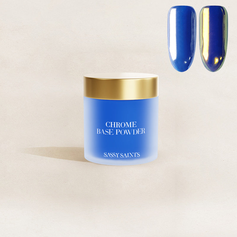 Cerulean Charm Chrome Base Powder